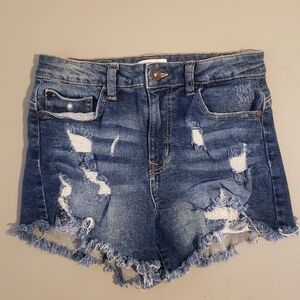 Ariya Distressed Denim Women's Shorts
